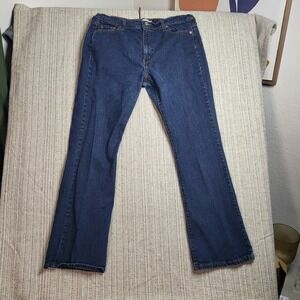 Levi's Jeans  Womens Sz 16 Blue 515 Regular Fit Bootcut Light Wash Stretch Denim